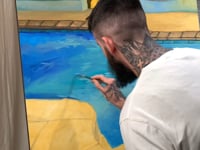 Famous Swimming Pool Painting