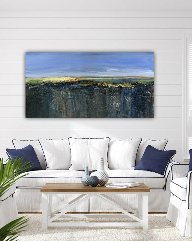 Beach House Paintings and Canvas Prints