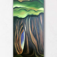 Thick Tree Trunk Paintings Vancouver