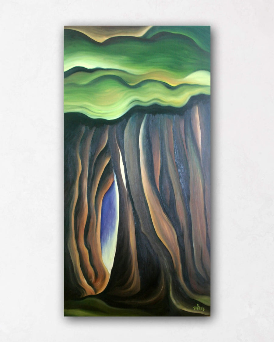 Thick Tree Trunk Paintings Vancouver