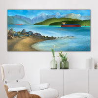 Vancouver beach paintings for sale