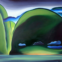 Island and Cloud Paintings Vancouver