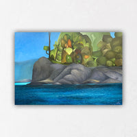Whimsical Island Paintings and Canvas Prints