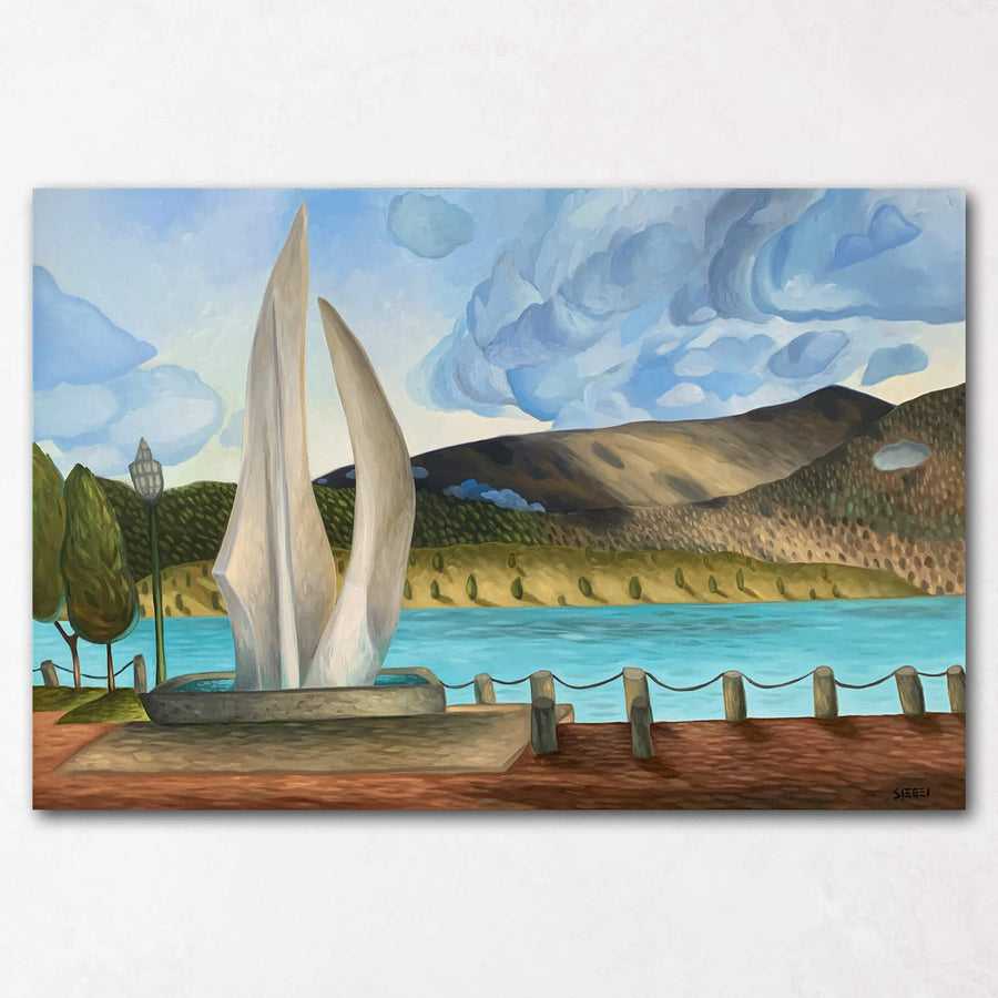 Kelowna Sails Painting