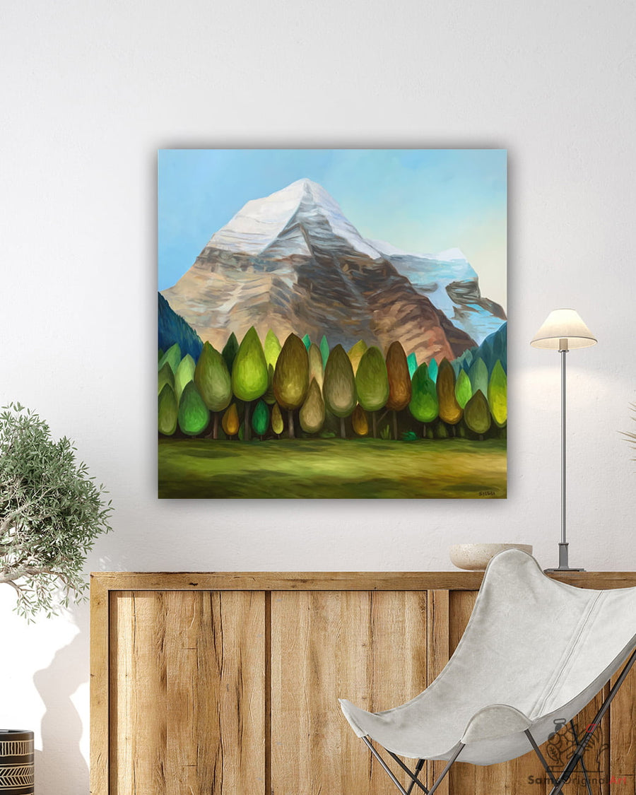 Mount Robson Canvas Art