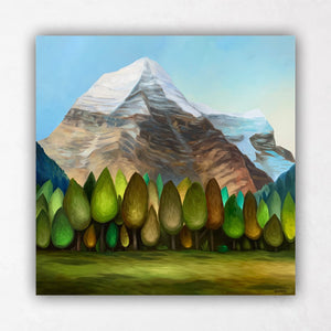 Mount Robson Painting