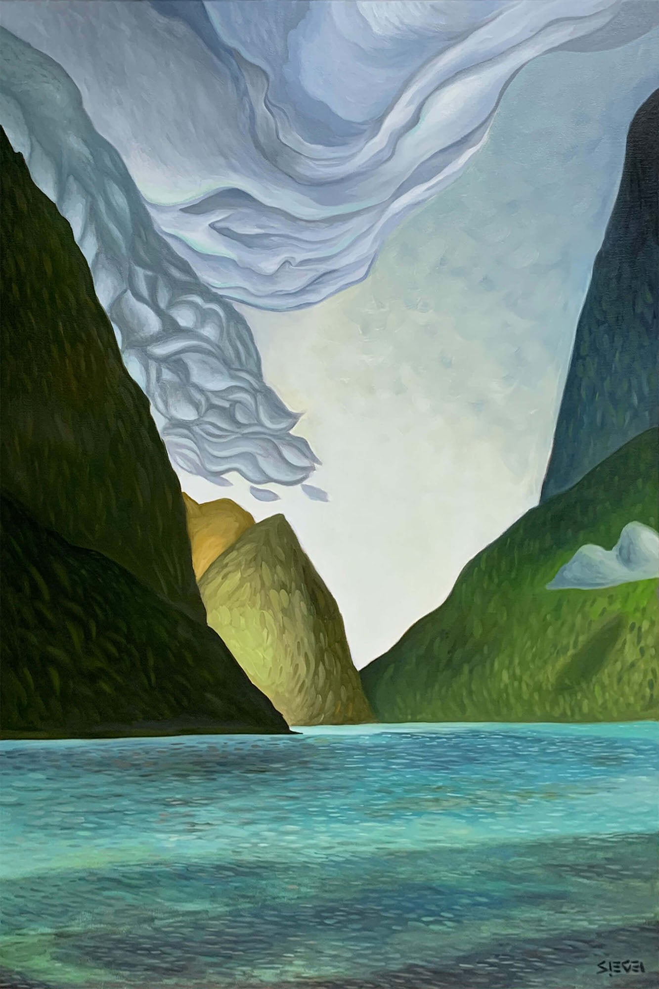 Narrows Inlet Paintings | West Coast Vancouver Artist | Sam's Original Art