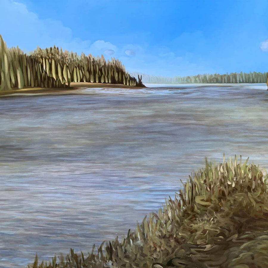 Vancouver Artist Lake Paintings