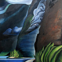 Winding Whistler Road Sea to Sky Highway Paintings