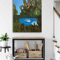 Spooky Forest Canvas Prints