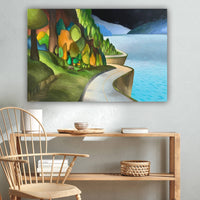Sea to Sky highway painting