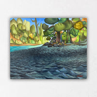 Colorful Vancouver Tree Paintings