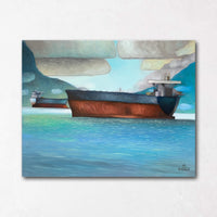 Vancouver Freighter Paintings