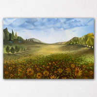 Sunflower Prairie Paintings