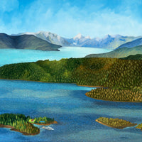 Sechelt Inlet Paintings
