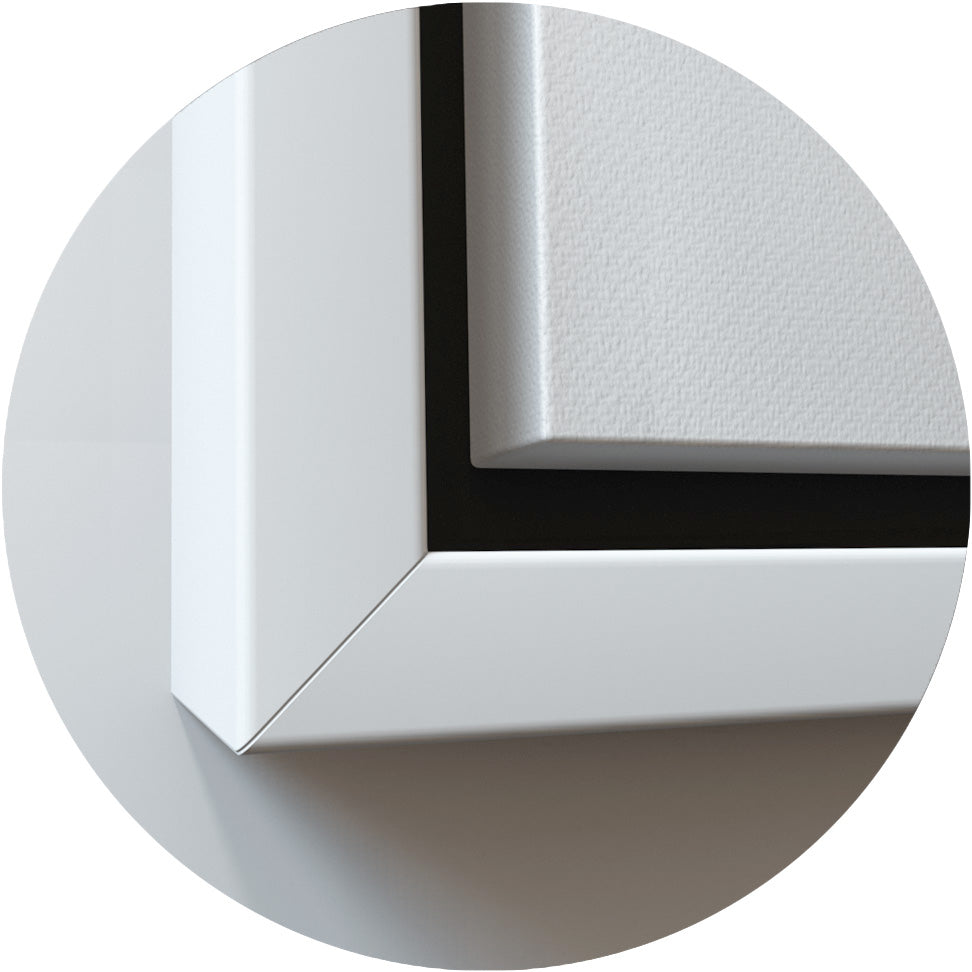 Floating Wood Frame Sam's Original Art