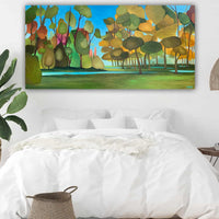 Vancouver Autumn Tree Paintings Decor for Home