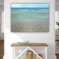 Vancouver Beach Painting Low Tide for Sale
