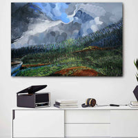 Abstract Landscape Oil Paintings Vancouver