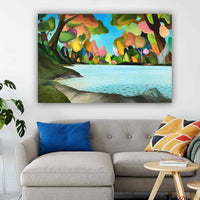 Bright Happy Colorful Wall Art