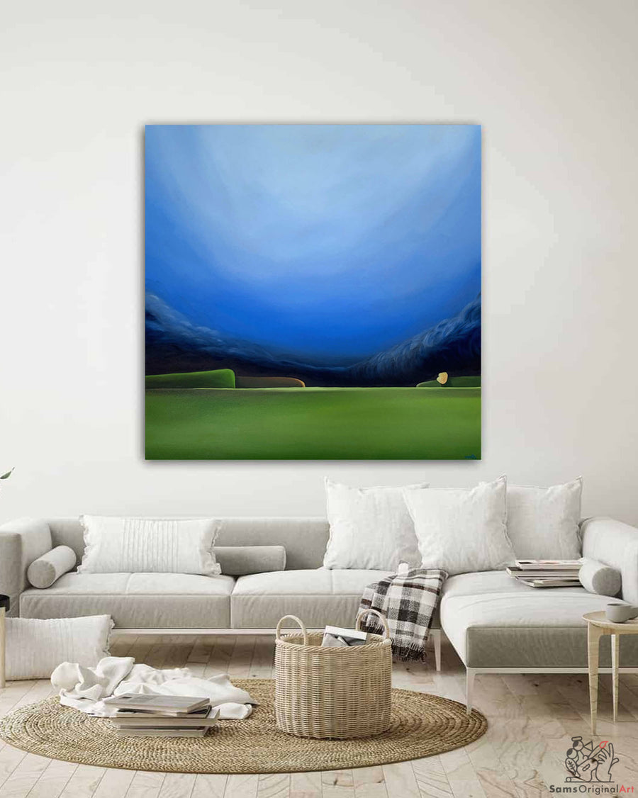 Golf Course Landscape Paintings