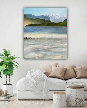 Vancouver Beach and Mountain Paintings