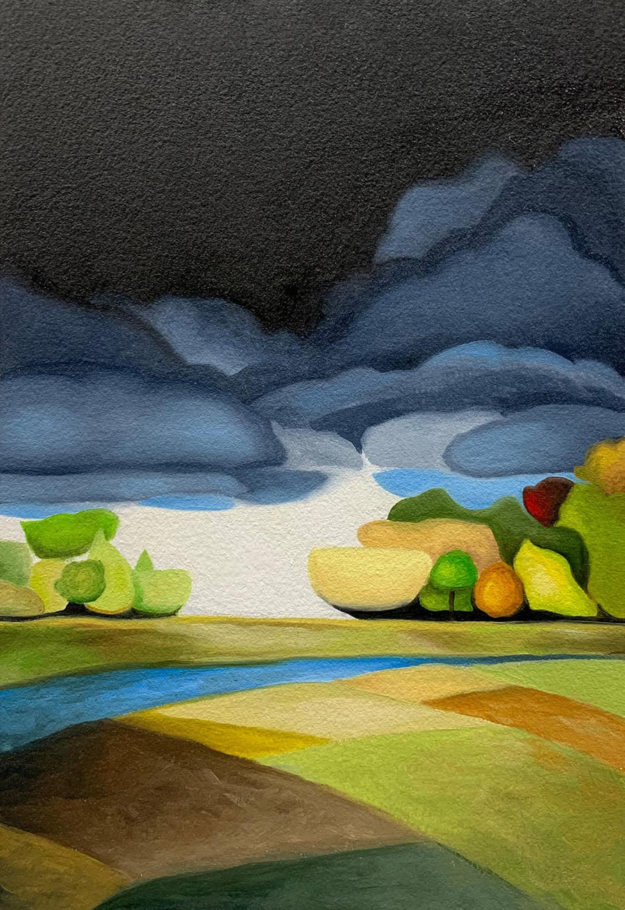 Storm Prairie Paintings